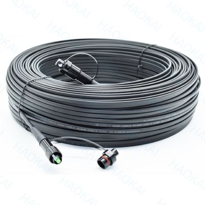 Εξωτερικό FTTH Fiber Optic Patch Cord Mini SC APC Αδιάβροχος συνδετήρας