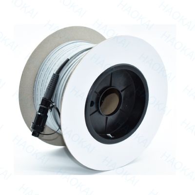 FTTH Pull Out Type Mini SC APC Εξωτερικό καλώδιο πτώσης Αδιάβροχο καλώδιο ινώδους επικάλυψης