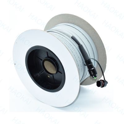 FTTH Pull Out Type Mini SC APC Εξωτερικό καλώδιο πτώσης Αδιάβροχο καλώδιο ινώδους επικάλυψης