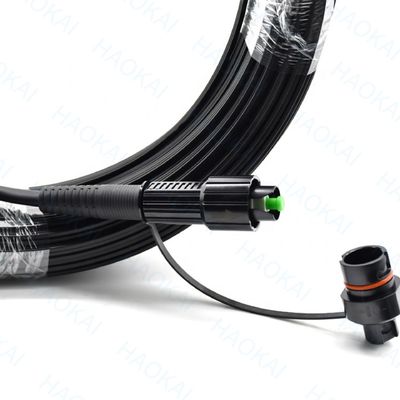 IP67 Fiber Optic FTTX Solution Connector Αδιάβροχο οπτικό καλώδιο επικάλυψης