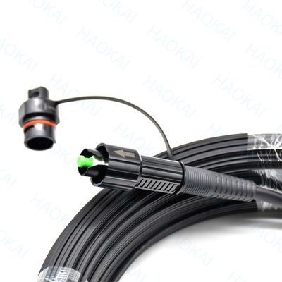 IP67 Fiber Optic FTTX Solution Connector Αδιάβροχο οπτικό καλώδιο επικάλυψης