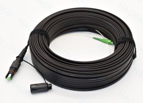 IP67 IP68 Αδιάβροχο καλώδιο οπτικών ινών με σύνδεσμο SC / APC