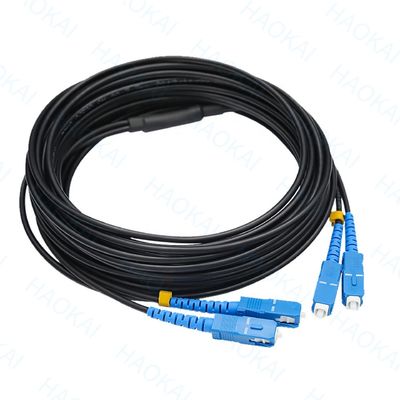 Μίνι IP SC APC OptiTap LC UPC FTTH Drop Cable Assembly Αδιάβροχος σύνδεσμος
