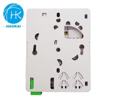 Τείχος τοποθετημένο Fiber Rosette Box 1port 2port Mini Faceplate Οπτικό FTTH Box
