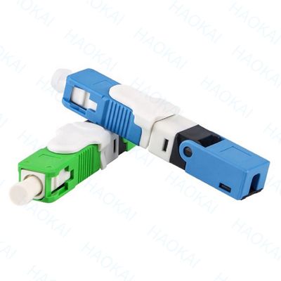 UPC Fiber Optic Fast Connector Μηχανικός SC APC γρήγορος σύνδεσμος