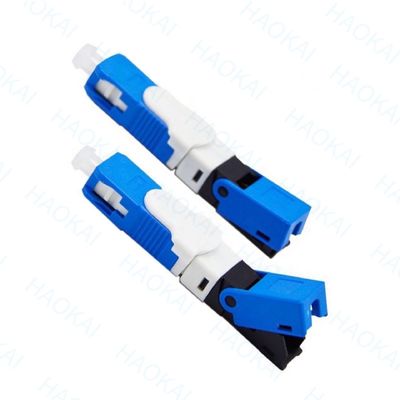 UPC Fiber Optic Fast Connector Μηχανικός SC APC γρήγορος σύνδεσμος