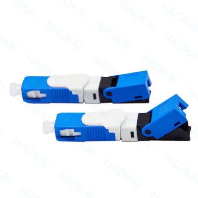 UPC Fiber Optic Fast Connector Μηχανικός SC APC γρήγορος σύνδεσμος