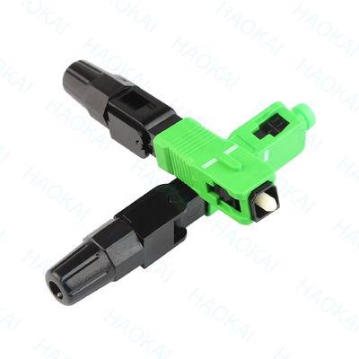 SC APC Fiber Optic Fast Connector 55mm μήκος Fiber Optic Quick Connector