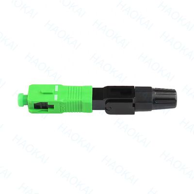 SC APC γρήγορος σύνδεσμος FTTH καλώδιο πτώσης οπτικών ινών γρήγορος σύνδεσμος