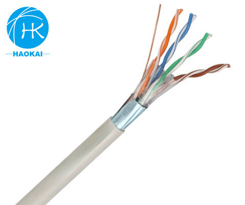 CCA UTP CAT5E LAN καλώδιο εξωτερικού γεμάτο ζελέ αντοχή σε υψηλές θερμοκρασίες