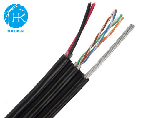 CCA UTP CAT5E LAN καλώδιο εξωτερικού γεμάτο ζελέ αντοχή σε υψηλές θερμοκρασίες