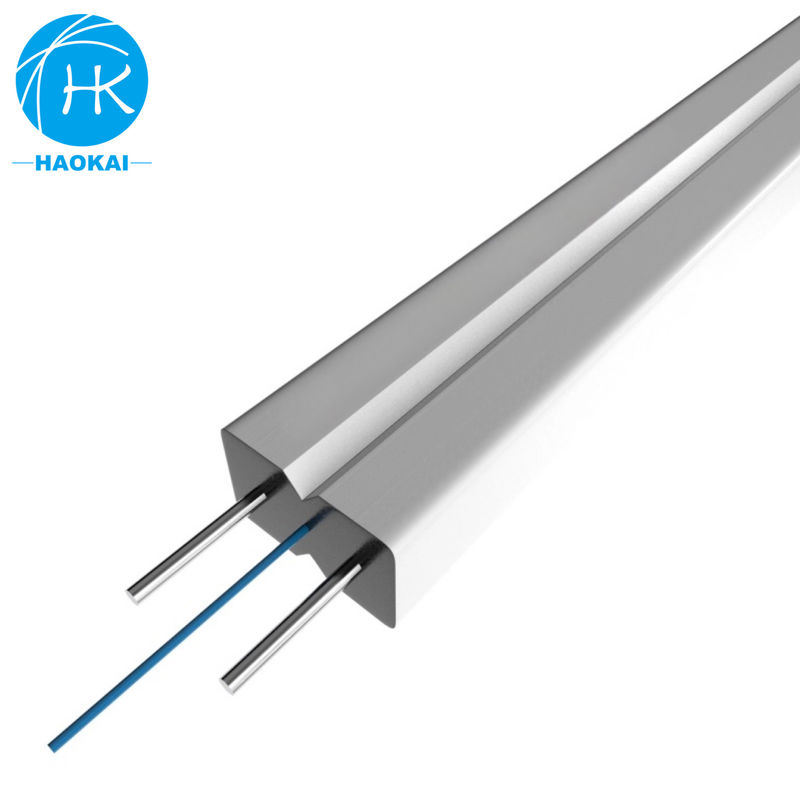 FTTH εσωτερικό καλώδιο πτώσης Ατσάλινο καλώδιο 1 πυρήνα 2 πυρήνα 4 πυρήνες αυτοβοηθούμενο οπτικό καλώδιο ινών