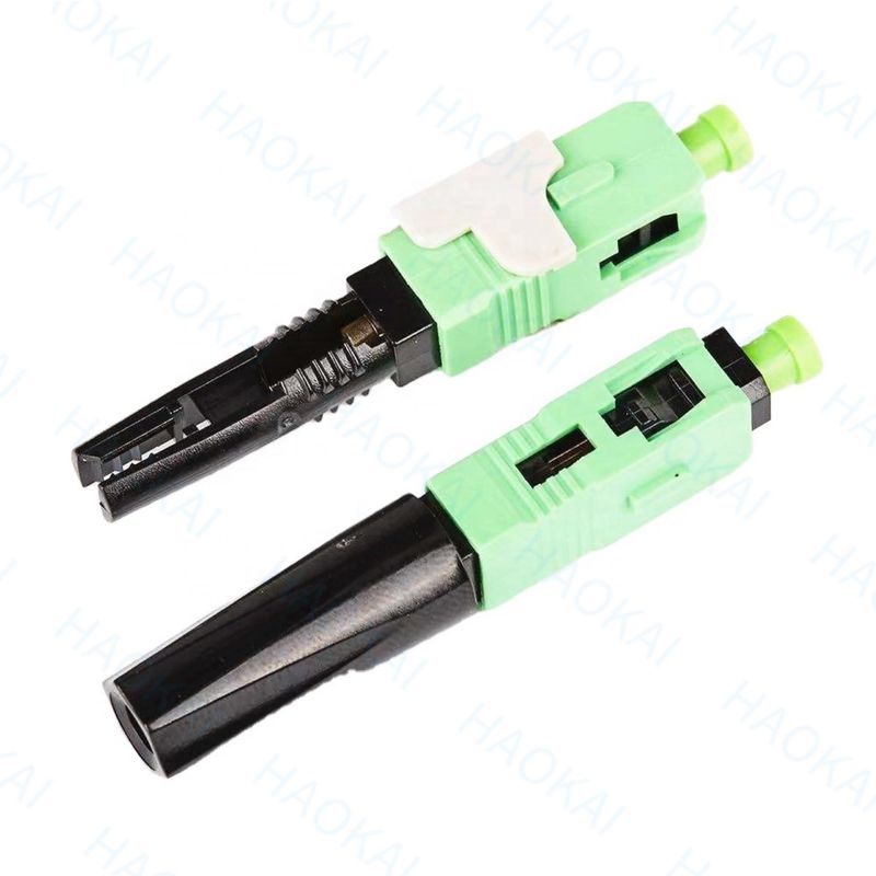 0.3db 60mm SC APC γρήγορος σύνδεσμος SM FTTH οπτική ίνα γρήγορος σύνδεσμος